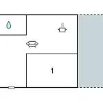 1 Bedroom Lovely In
