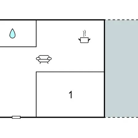 1 Bedroom Amazing In